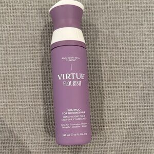 Virtue Flourish Shampoo for Thinning Hair 240ml volumizes repairs detoxifies